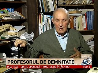 PROFESORUL DE DEMNITATE - Dinu Giurescu despre STAREA NATIUNII