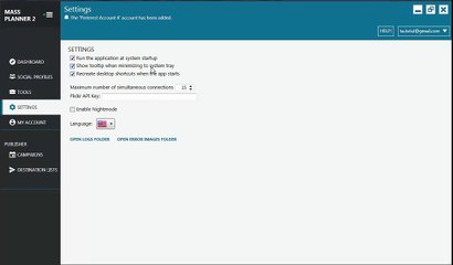 6. All you need to know about the settings in Mass Planner 2