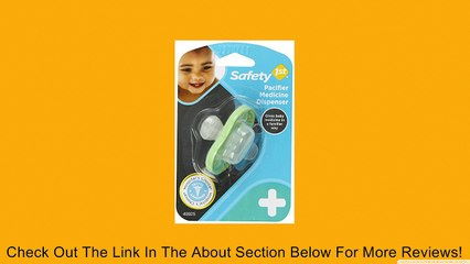 Safety 1st Pacifier Medicine Dispenser Review