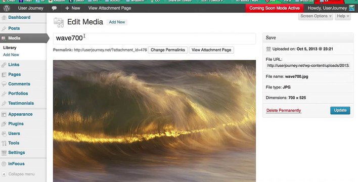 Wordpress Tutorials 2014 How to Use the Media Library