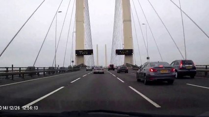 Dagenham Heathway to Bluewater via A13 & M25