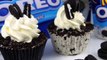 OREO Cheesecake Cupcakes! Cookies & Cream Cheese Cake Recipe by Cupcake Addiction