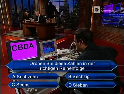 Die Harald Schmidt Show - 1000 - 2001-11-16 - Markus Lanz, Collien Fernandes