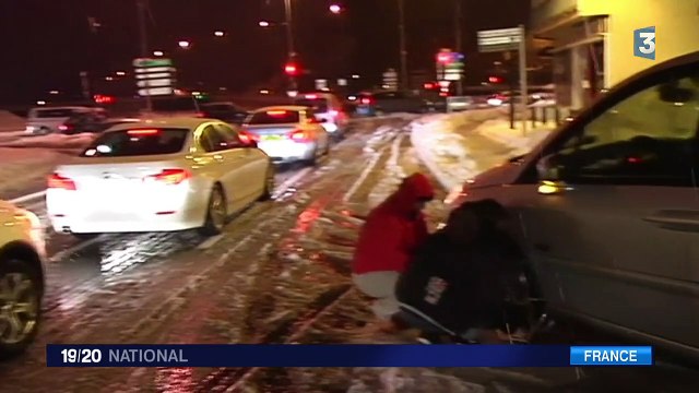 Neige : la fin de 24 heures de galère dans les Alpes