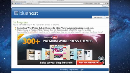 How to Use WordPress (2 of 7) - Installing WordPress on your Bluehost Account