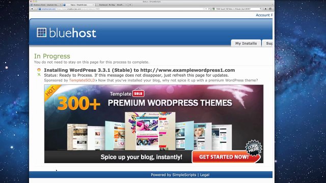 How to Use WordPress (2 of 7) - Installing WordPress on your Bluehost Account