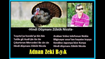 ZÜBÜK NİCOLA ŞİİRİ-ADNAN ZEKİ BIYIK