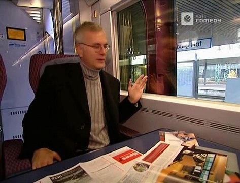 Die Harald Schmidt Show - 1007 - 2001-11-29 - Piet Klocke, Claudia Bokel, Harald fährt ICE