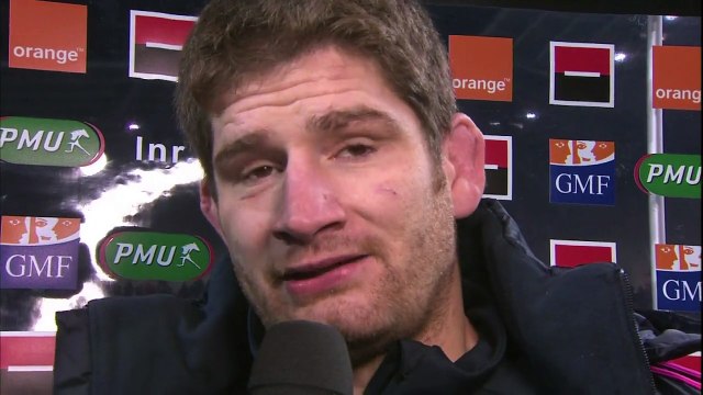 TOP14 - Stade Français-Toulon: Interview Pascal Papé (PAR) - J14 - Saison 2014/2015