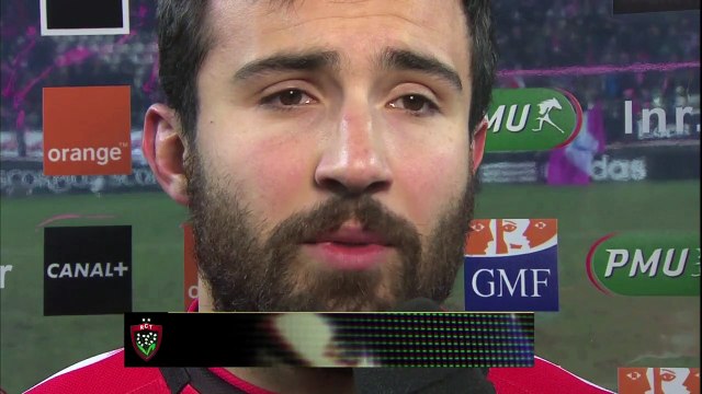 TOP14 - Stade Français-Toulon: Interview Eric Escande (TLN) - J14 - Saison 2014/2015