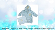 Funkoos Organic Baby Bath Set - Hooded Towels and Hooded Bathrobe, Boy, Newborn/Infant/Baby Review