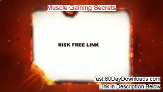 Muscle Gaining Secrets - Muscle Gaining Secrets 2.0 Free