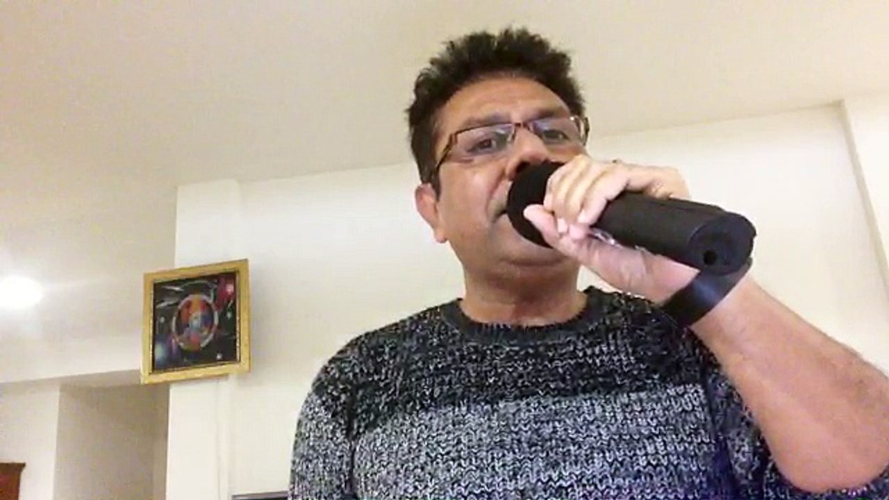 Dil jo na keh saka... Rafi saab... Karaoke by Mr. Zmancool, sung by DJ mehfil live