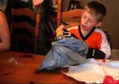 Young Flyers Fan Disgusted by Christmas Gift