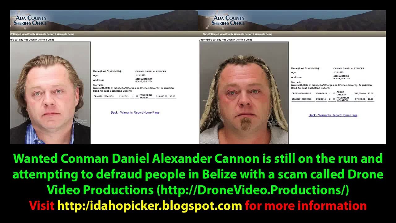Johnny Nelson Cannon From South Carolina Is A Scammer!!!! (720p)