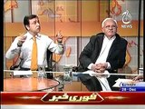 Tariq Mehmood Blast on Anchor Dr Moeed Pirzada In a Live show