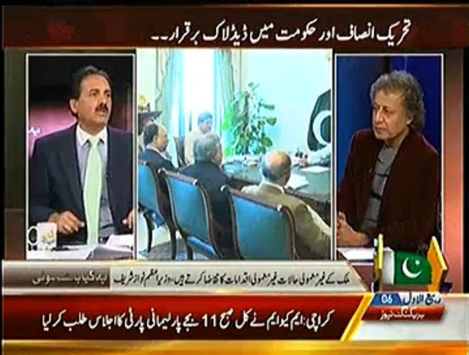 Imran Khan & Dr Tahir Ul Qadri Can Be Trialed In Military Courts - Khushnood Ali Khan