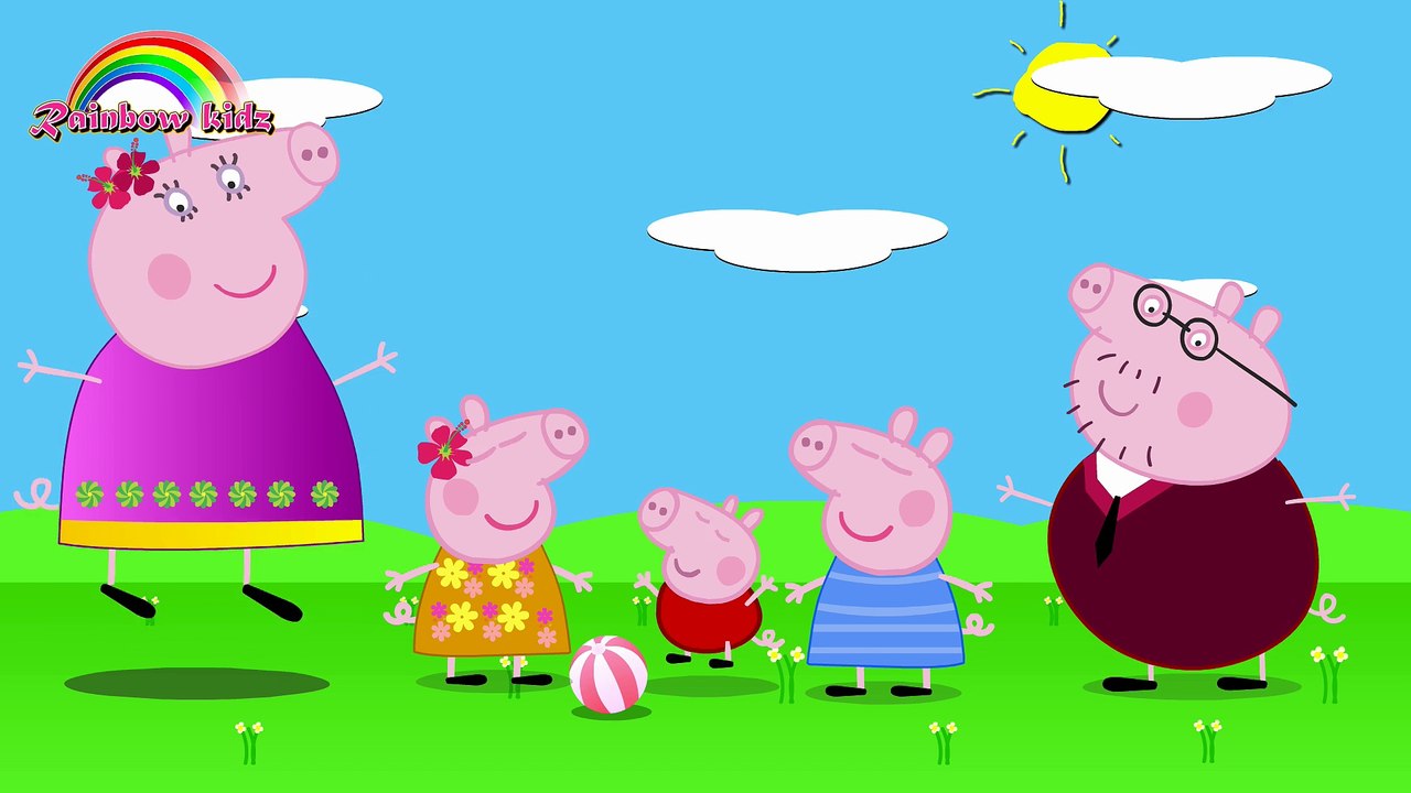 finger family | peppa finger family