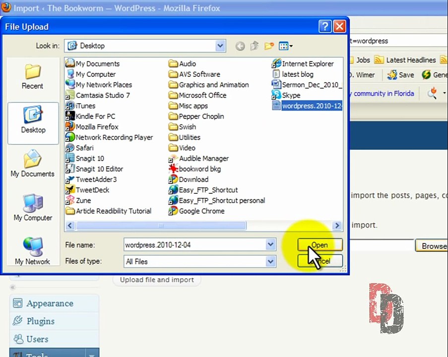Wordpress Tutorial For Beginners Part 7 - Installing and Managing Plugins