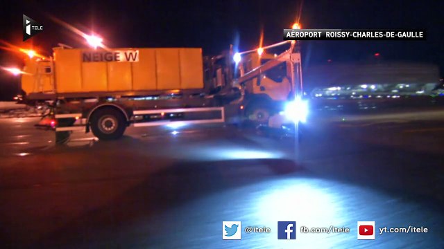 L'aéroport de Roissy prêt à affronter la neige