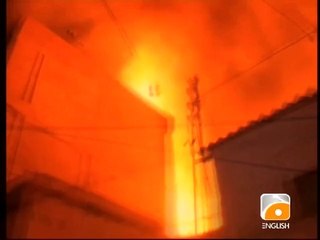 Karachi Timber Market Fire