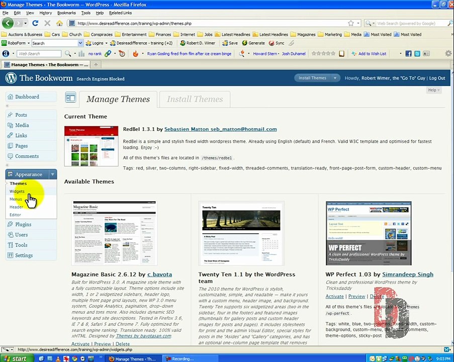 Wordpress Tutorial For Beginners Part 9 - Inserting Media and Managing Comments