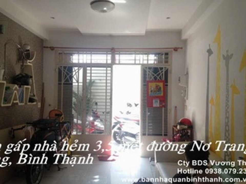 Bán gấp nhà hẻm 3,5 mét đường Nơ Trang Long, Bình Thạnh 3,6x14,4 trệt 1 lầu chỉ 1,8 tỷ