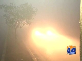 Fog Dense Punjab-29 Dec 2014