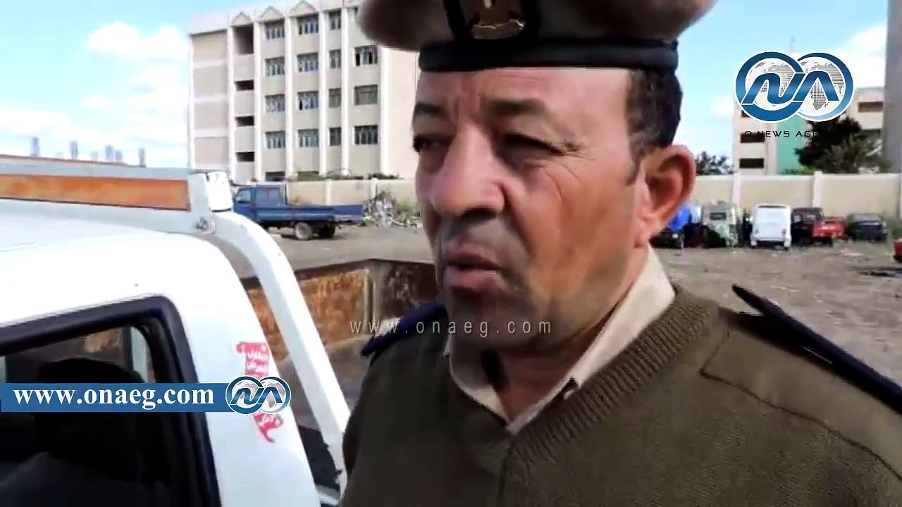 ضبط سائق مبتور اليد  يقود سيارة ربع نقل بكفر الشيخ