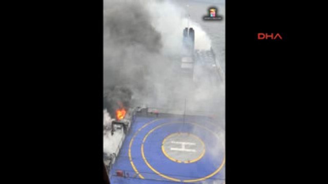 Akdeniz'de Yanan Gemideki 13 Türk Tahliye Edildi -Ek