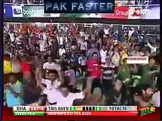Shahid Afridi Rocking in BPL - Blasting SIXES - video