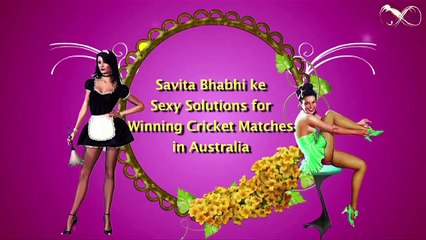 Savita Bhabhi Ke Sexy Solutions For Dhoni To Beat Australia in Australia