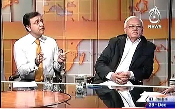 Tariq Mehmood Blast On Anchor Moeed Pirzada In Live show