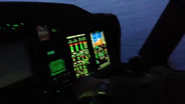 Corfù (Grecia) - Traghetto in fiamme ''Norman Atlantic'' - Elicottero -5- (28.12.14)