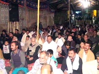 Majlis e Aza  2 muharam  Zakir Syed Zargham Abbas ashra 2014 at Sharef Abad Jhang