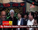 Shair e Inqalab Syed Afzal Shah Afzal part 2 (26 safar 2014 at babarloi azadari)
