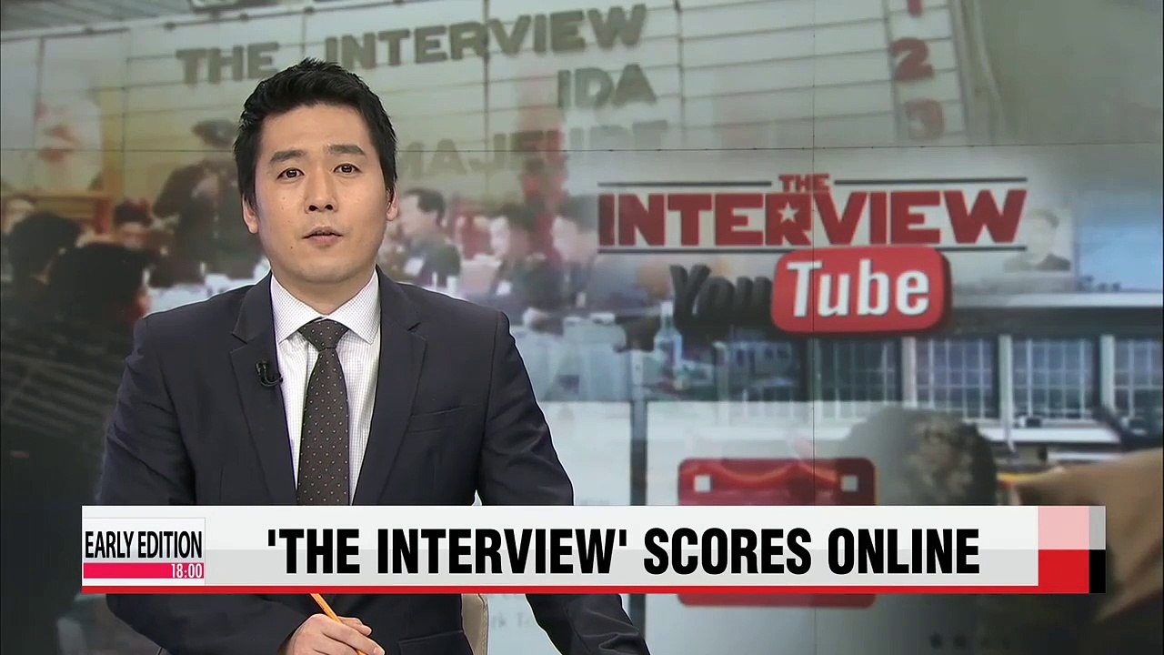 "The Interview" scores big in online release