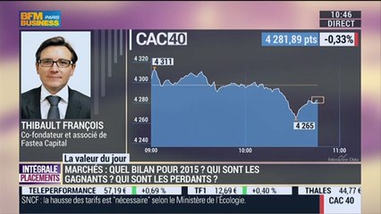 Marchés boursiers: Qui sont les gagnants et les perdants de l'année 2014 ?: Thibault François - 29/12