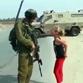 Brave Palestinian= بہادر فلسطینی بچی