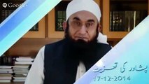 Maulana tariq jameel   response to saniha peshawar 2014
