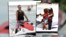 Simon Cowell And Sinitta Go For A Spin On Jet Ski's