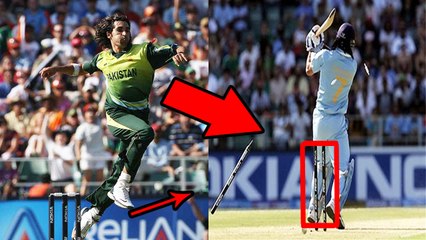 M S Dhoni Helicopter Crashed By Umar Gul The Gul-Dozer