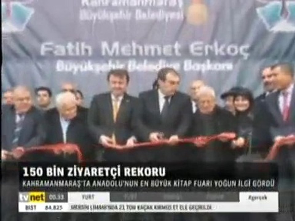 Anadolu’nun En Büyük Kitap Fuarını 150 Bin Kişi Ziyaret Etti. Kahramanmaraş Kitap Fuarı Yoğun İlgi Gördü.