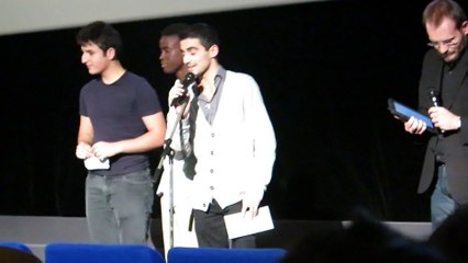Remise du prix M'ra au festival du film court