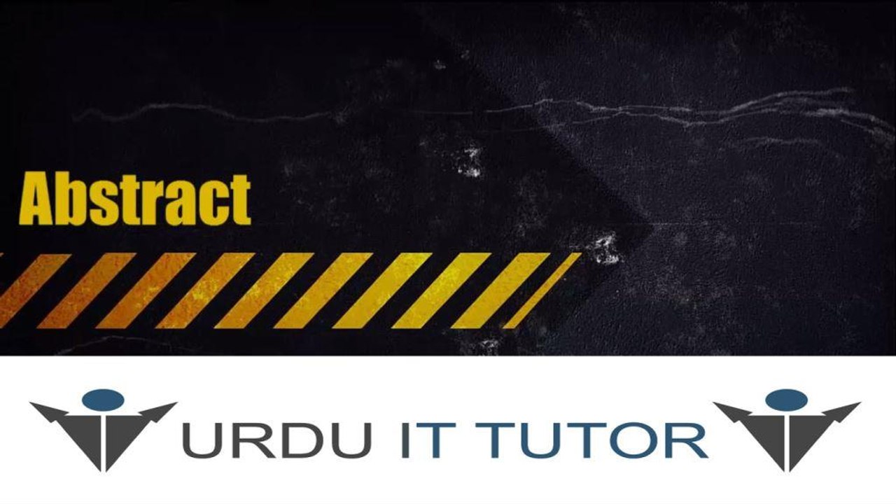26-C# Tutorial – Abstract