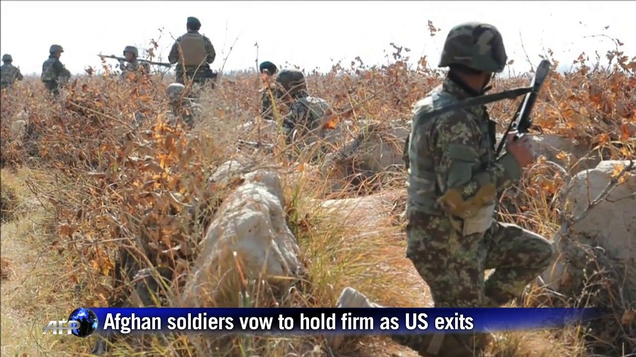 Afghan soldiers at small outpost vow to hold firm as US exits