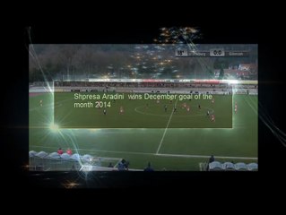 Shpresa Aradini wins WSU December goal of the month 2014