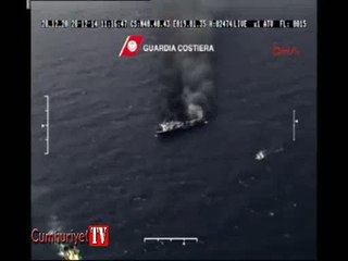 İtalyan Sahil Güvenliği gemi faciasının yeni görüntülerini yayınladı
