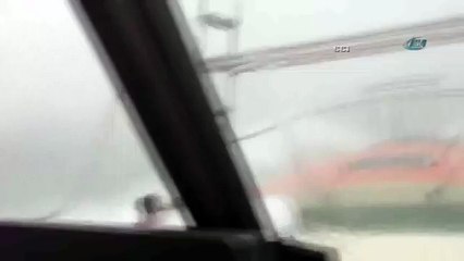 Türk kargo gemisi böyle battı