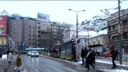 Balkanlar Beyaz Örtüye Büründü